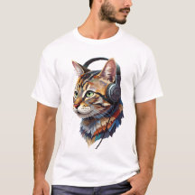 Som de Bigodes – Gato Abstrato em Cor