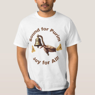 Camiseta Som para Purim - Celebração alegre e festiva