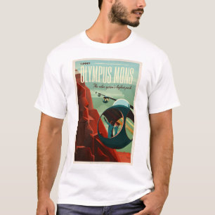 Camiseta SOMA OLYMPUS MONS Tour SpaceX Retro Mars Colony 