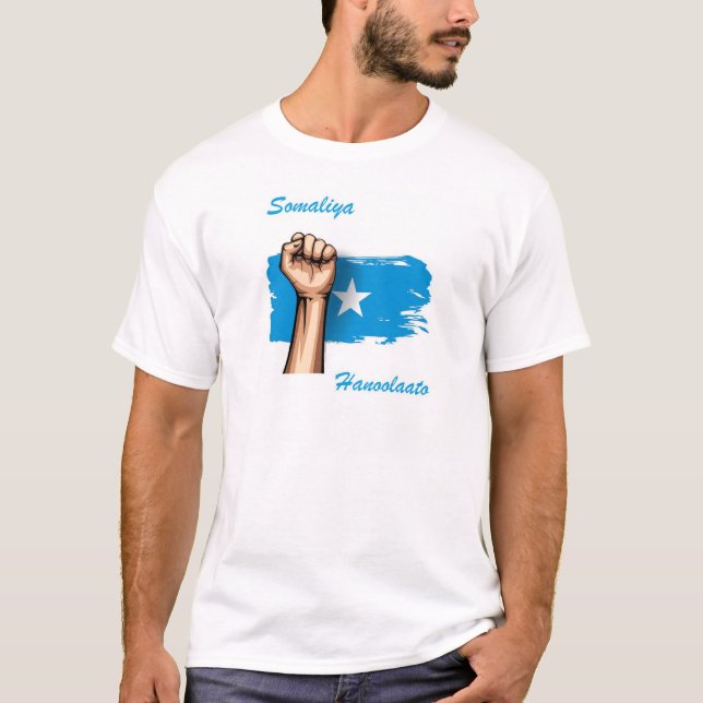 Camiseta Somali Flag (Frente)