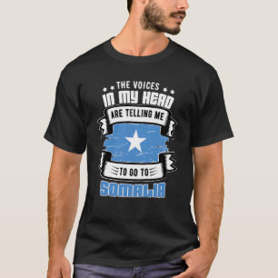 Camiseta Somália Na Minha Cabeça