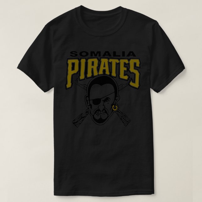 Camiseta Somalia Pirates  (Frente do Design)