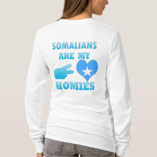 Camiseta Somalis é meu Homies