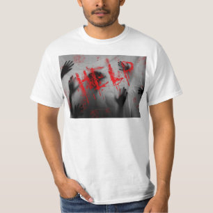 Camiseta Sombra da folha LGBTQIA de Halloween Feliz de Slip
