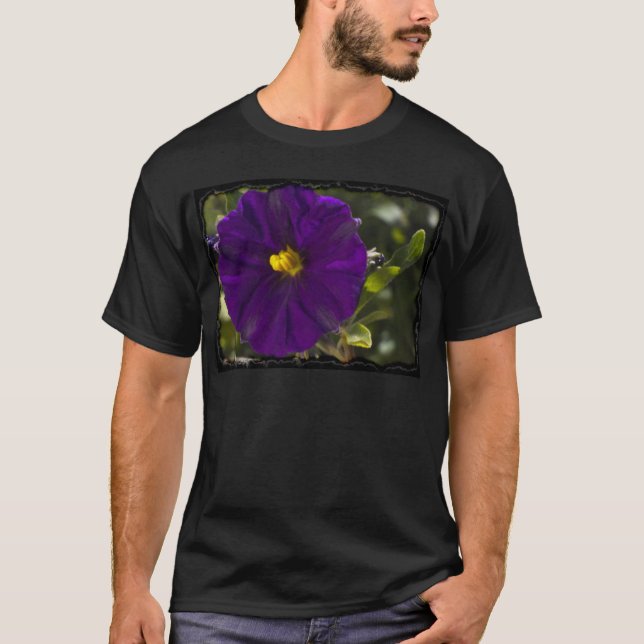 Camiseta Sombra da meia-noite (Frente)