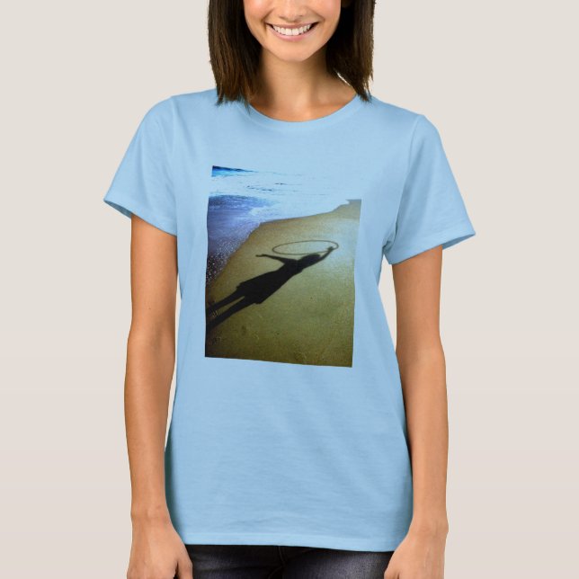 Camiseta Sombra da praia da aro (Frente)