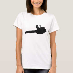 Camiseta sombra da serra de cadeia