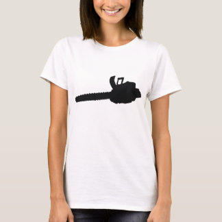 Camiseta sombra da serra de cadeia