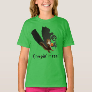 Camiseta Sombra de Esquilo Assustadora