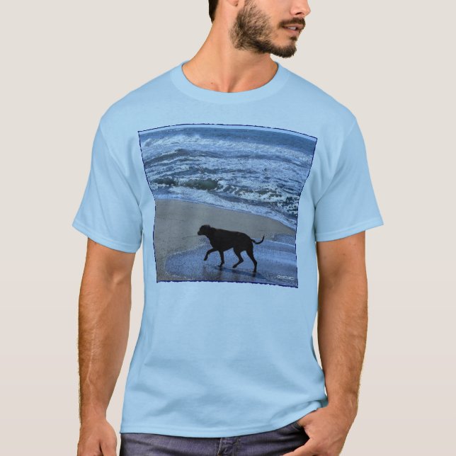 Camiseta Sombra de um cão (Frente)