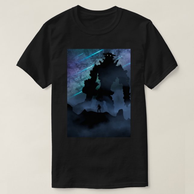 Camiseta sombra do colosso (Frente do Design)