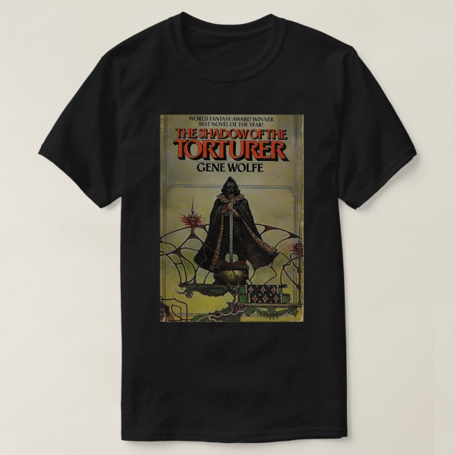 Camiseta Sombra Do Torturador Gene Wolfe  (Frente do Design)