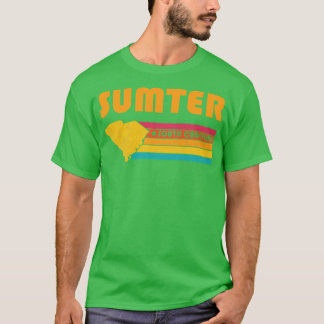 Camiseta Sombra South olina Vintage em Souvenir