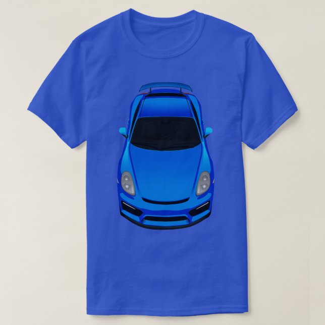 Camiseta Sombras de azul (Frente do Design)