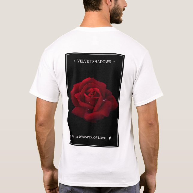 Camiseta Sombras de Veludo Rosa (Verso)
