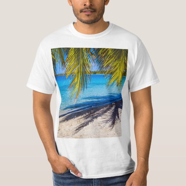 Camiseta Sombras na praia (Frente)