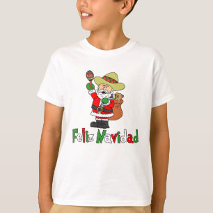 Camiseta Sombrero Maracas do papai noel dos desenhos