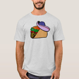 Camiseta Sombrero Vestindo Taco