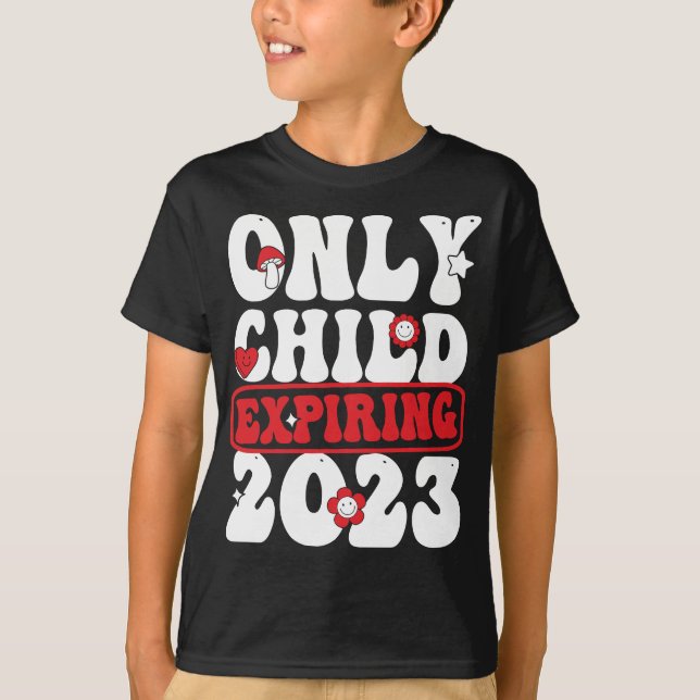 Camiseta Somente Criança Expirando 2023 (Frente)