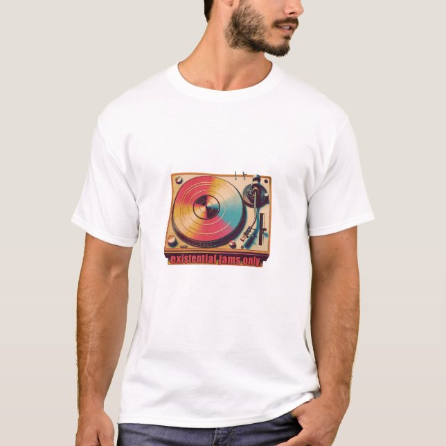 Camiseta Somente emperramentos essenciais - Design retrorre (Frente)