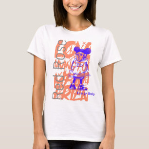 Camiseta Somente energia rosa vermelha