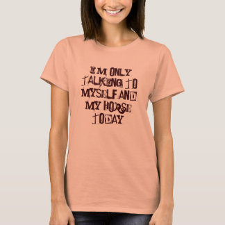 Camiseta Somente falando a meu cavalo
