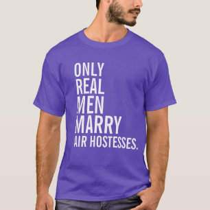 Camiseta Somente Homens Reais Casados Hosts