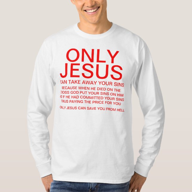 Camiseta Somente Jesus (Frente)