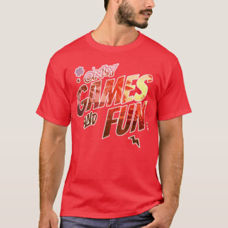 Camiseta Somente Jogos E Diversão menino vintage