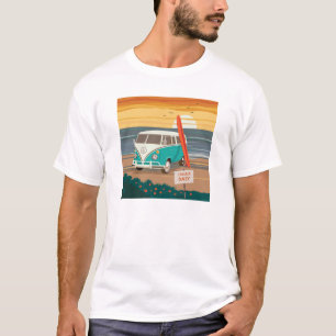 Camiseta Somente locais VW Surf Van