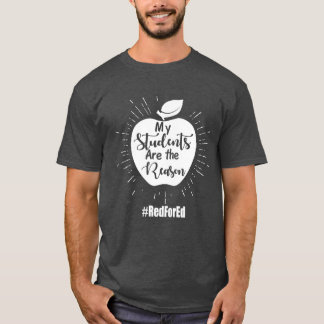 Camiseta Somente Os Corajosos Ensinam Vermelho Para Ed Ariz