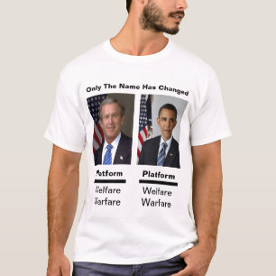 Camiseta Somente os nomes mudaram