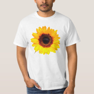 Camiseta Somente uma flor do girassol + seus texto & ideias