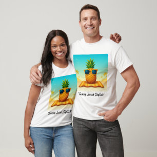 Camiseta "Somente Víblias Tropicais"