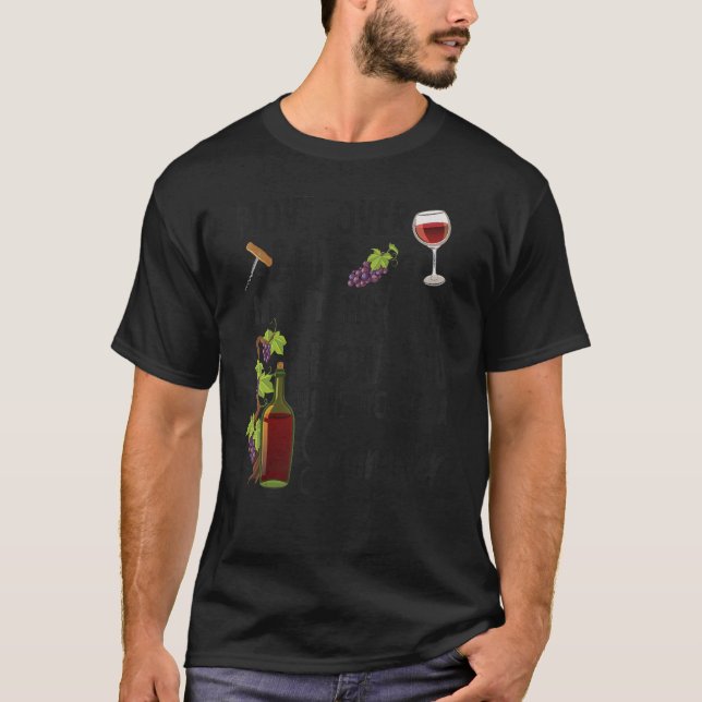 Camiseta Sommelier Wine Bebendo Provando Girl Move Over Boy (Frente)