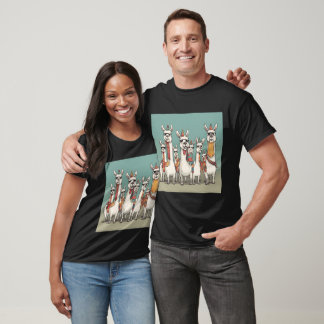 Camiseta Somos A Família Llama