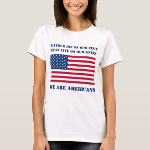 Camiseta Somos americanos (luz)