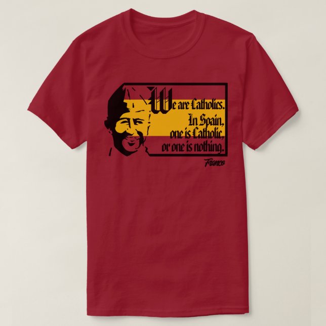 CAMISETA SOMOS CATÓLICOS (Frente do Design)