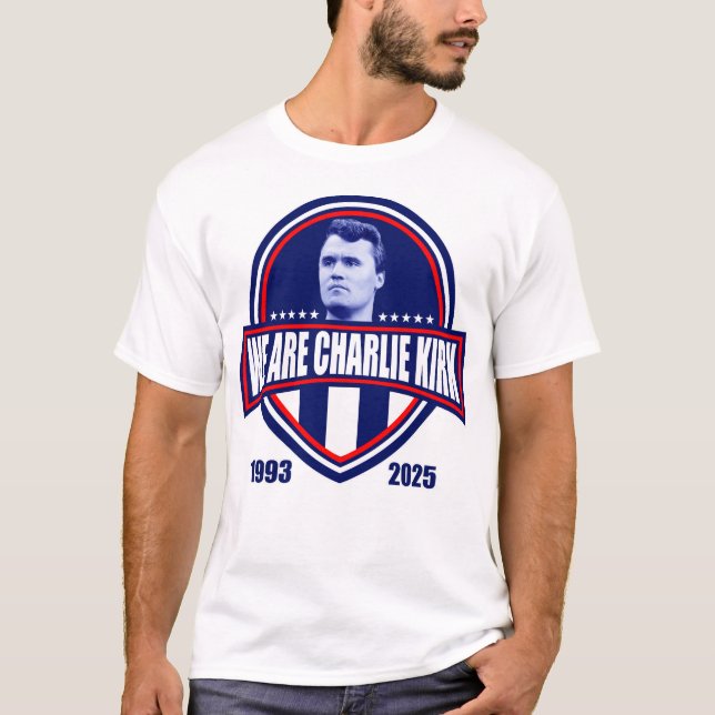 Camiseta Somos Charlie Kirk (Frente)