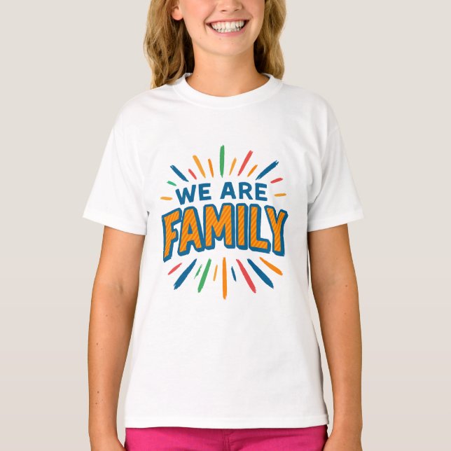 Camiseta Somos da Família 1 (Frente)