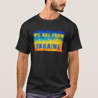 Camiseta Somos Da Ucrânia E Somos Da Ucrânia