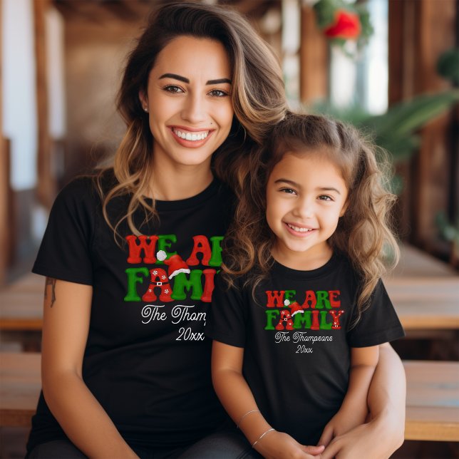 Camiseta Somos Familiares Personalizados A Corresponder Ao  (Criador carregado)