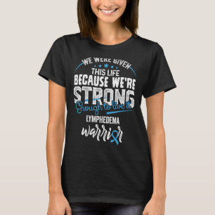 Camiseta Somos Fortes Frisos de Consciência Linfedema
