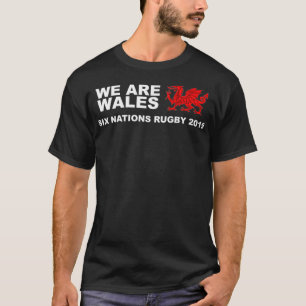 Camiseta Somos Gales Si Nações 2019 Welsh Rugby