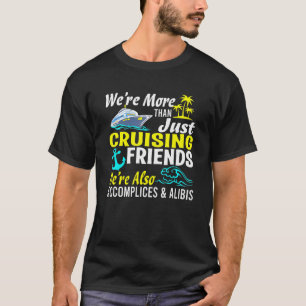 Camiseta Somos mais do que cruzar as férias dos amigos Su