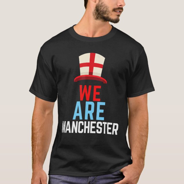 Camiseta Somos Manchester England Flag Sports (Frente)