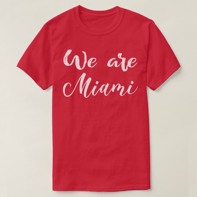 Camiseta Somos Miami 1 (Frente do Design)