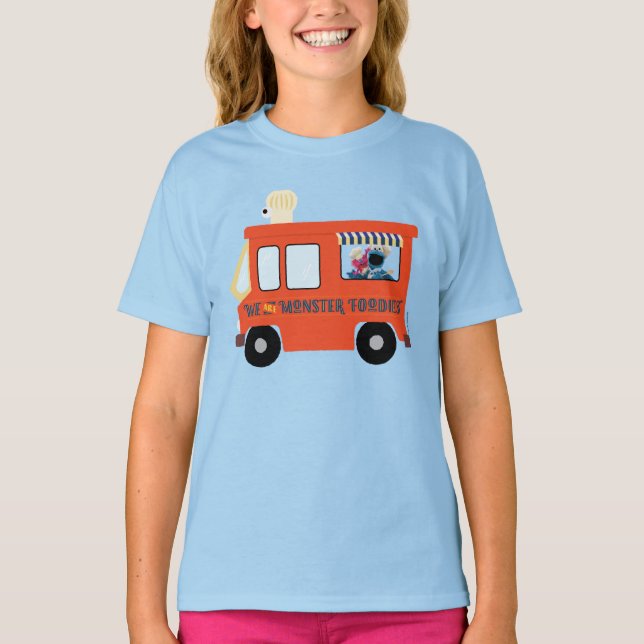 Camiseta Somos monstros gastronômicos (Frente)