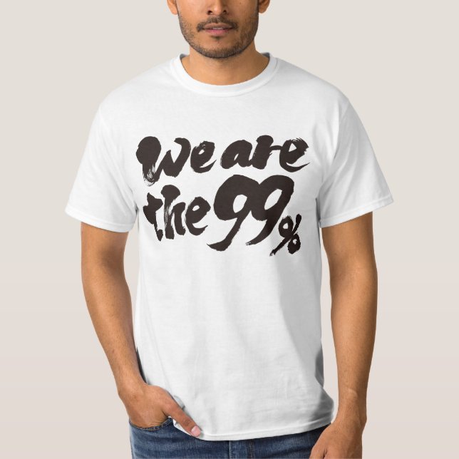 Camiseta Somos os 99% (Frente)