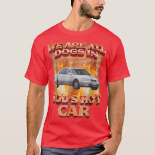 Camiseta Somos Todos Cachorros no Quente Carro de Deus Engr